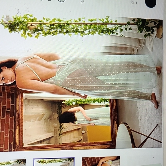 FENTY SAVAGE Free Spirit Floral Night Slip Lingerie - Picture 3 of 4